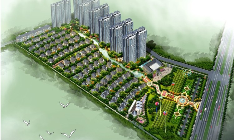 万绿春天效果图