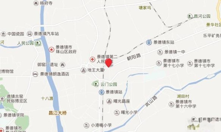 御景东方交通图