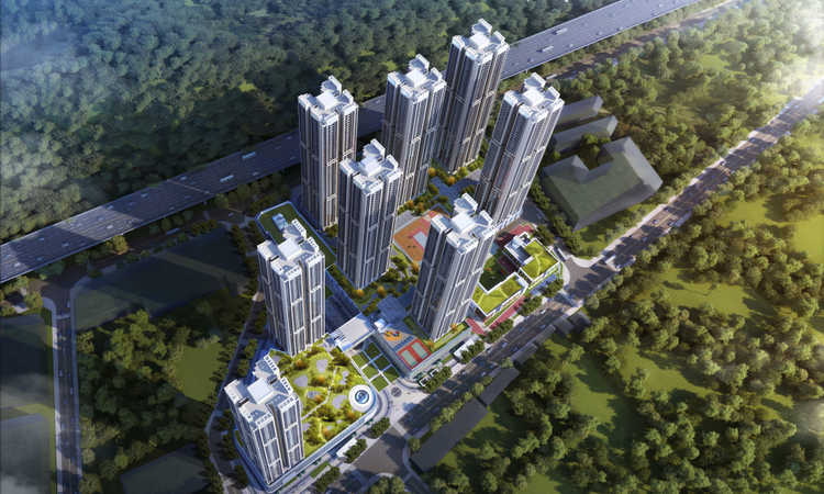 龙栖华府效果图