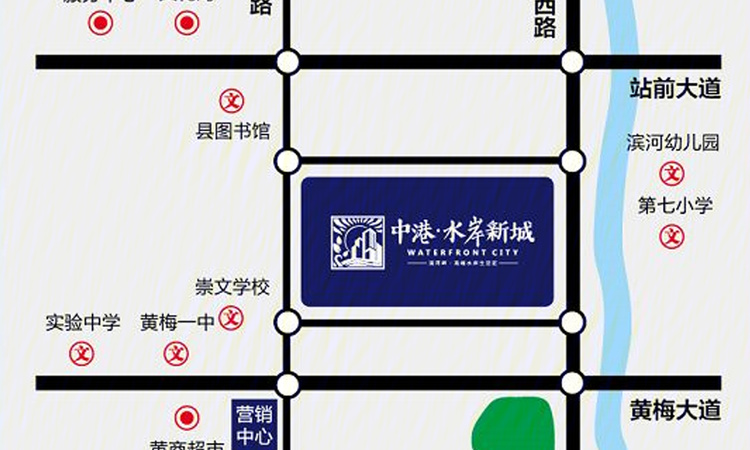 中港水岸新城交通图
