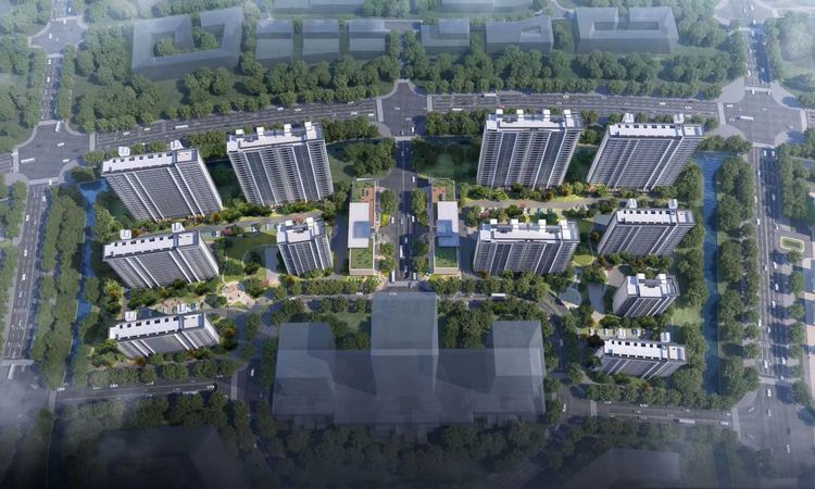 郑州鲲鹏小镇效果图