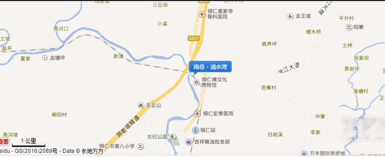 南岳清水湾交通图