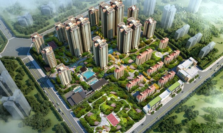 万景进园效果图