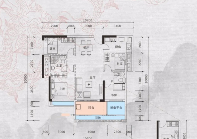 龙凤雅苑楼层平面图