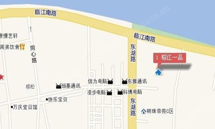 榕江一品交通图