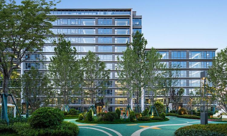 绿城柳岸晓风实景图