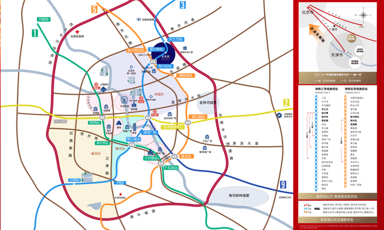 远洋未来城交通图