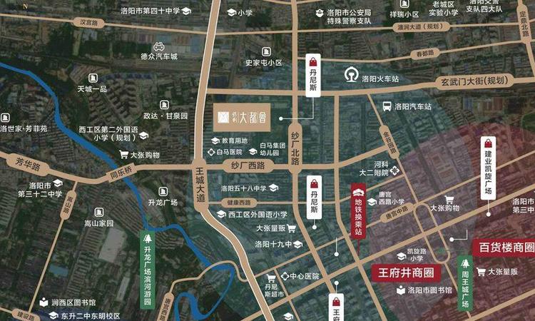 保利大都会交通图