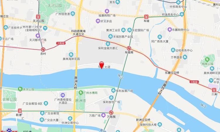 广州城投·湾区金融港交通图