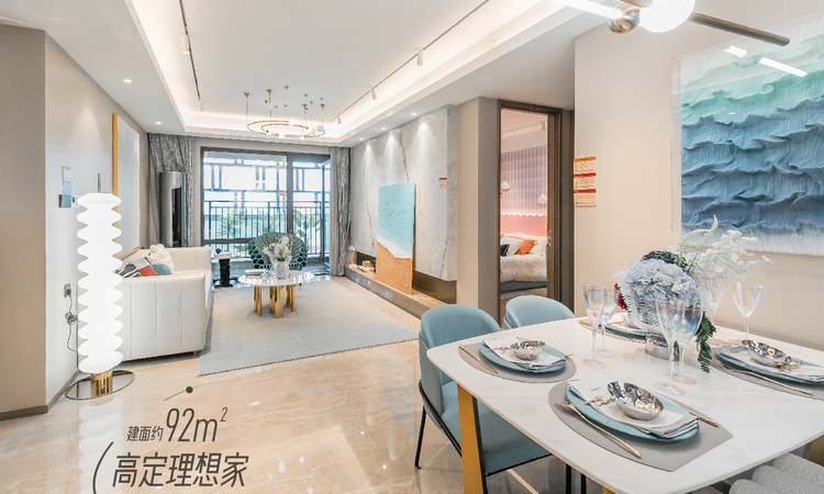 顺城万科海潮云起样板间