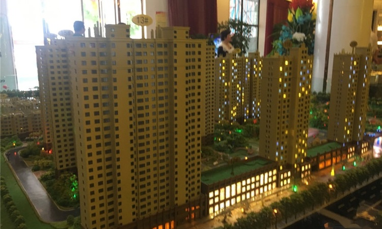 金域水岸实景图