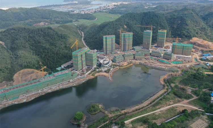 岭南九龙湾实景图