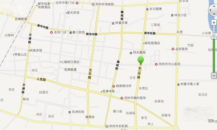 邓州建业森林半岛交通图