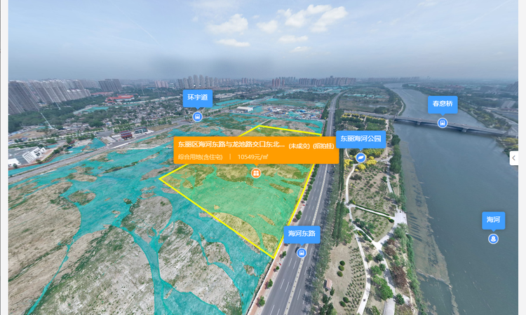 中交海河玺交通图