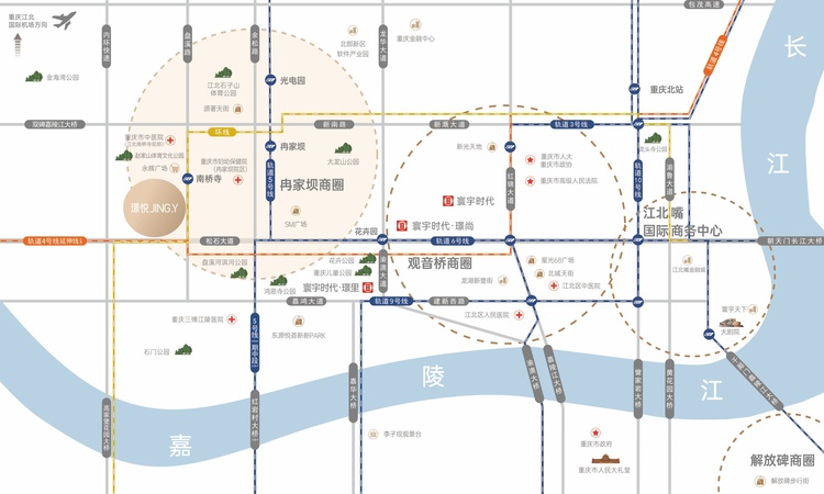中海寰宇时代·璟悦交通图