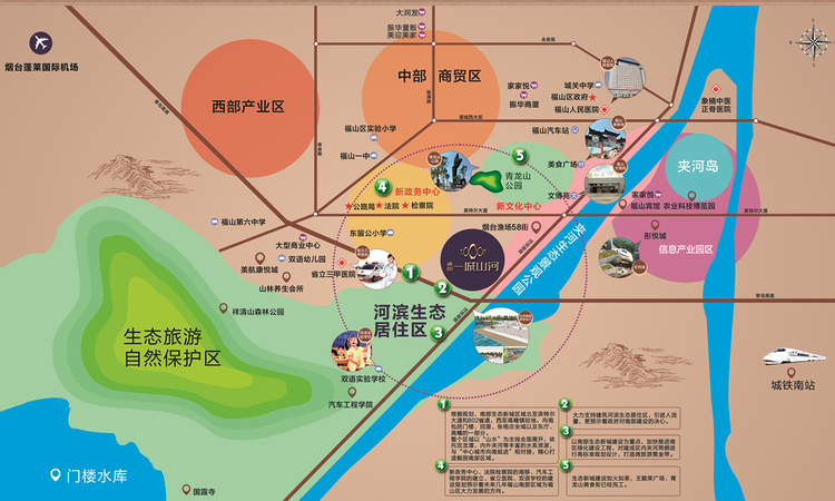 通用一城山河交通图