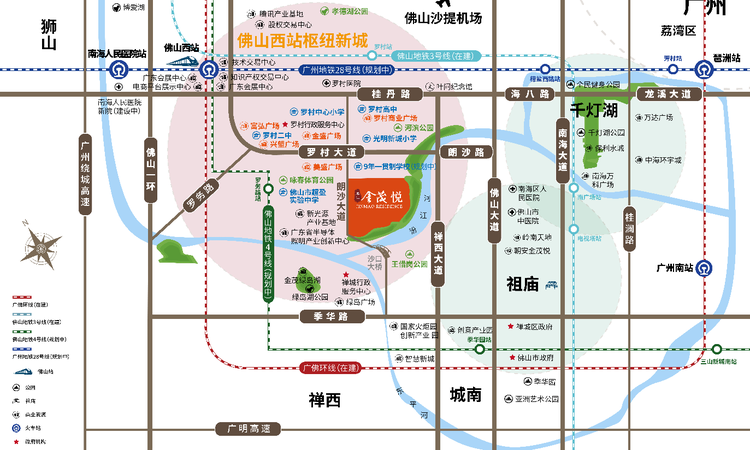 滨江金茂悦周边配套图