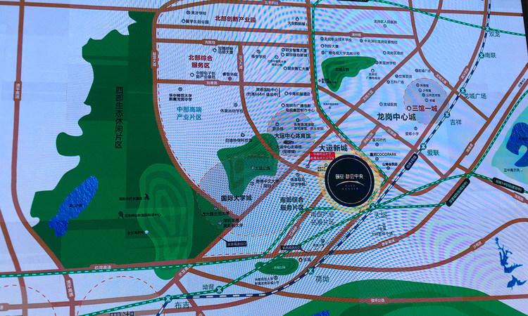 颐安都会中央五期交通图