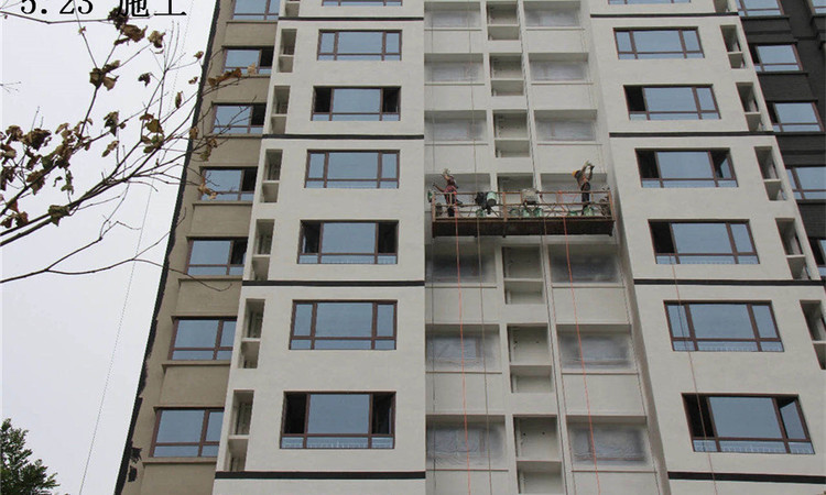 昊和沁园八期施工进度图