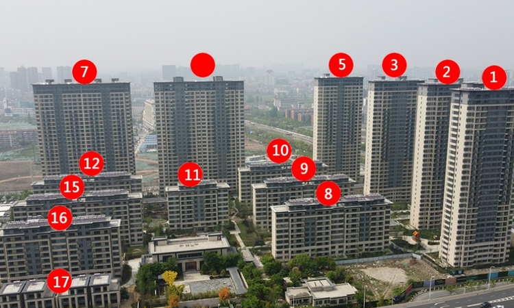 城投凤凰汇·天辰府 施工进度图