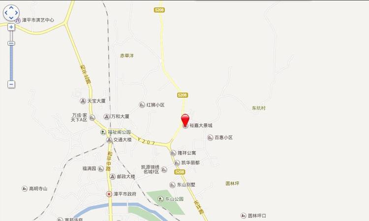 裕嘉大景城交通图