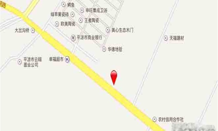 宏达国盛家居建材市场交通图