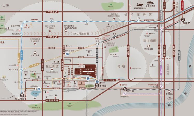 金地新乐里交通图