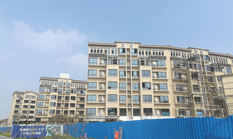 观湖御景施工进度图