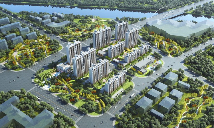 任兴金辰·大都会效果图