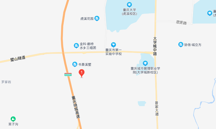 电建·清韵阶庭交通图