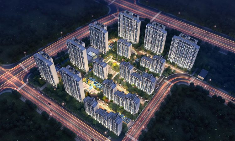 中国铁建·滨海云帆效果图