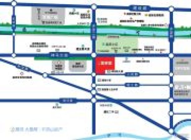 平顶山广诚美林里交通图