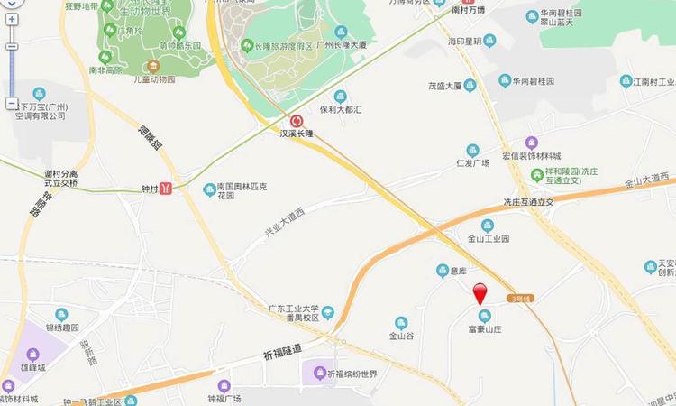 保利悦公馆交通图