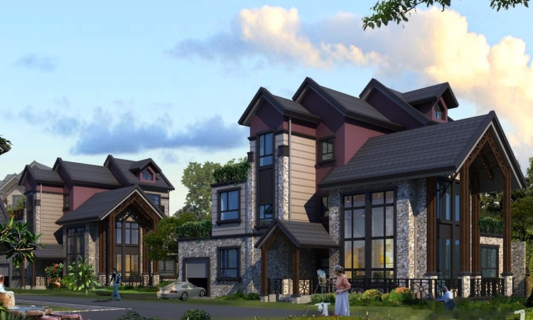 恒景·溪山壹號效果图