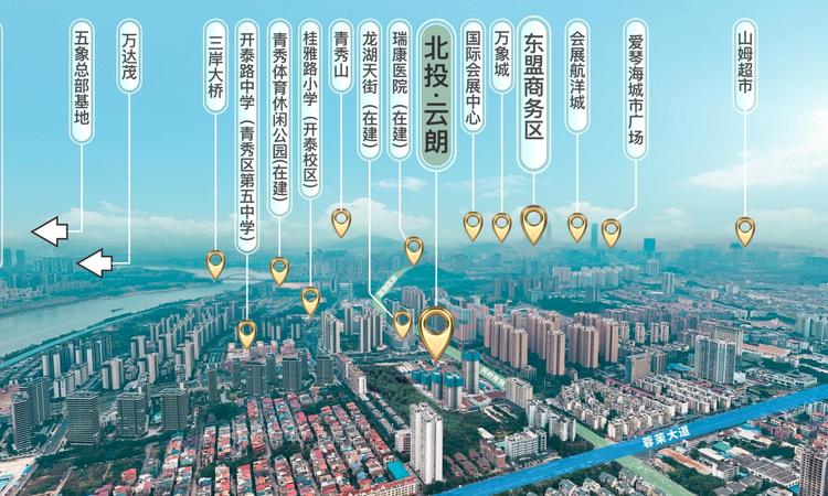 北投云朗交通图