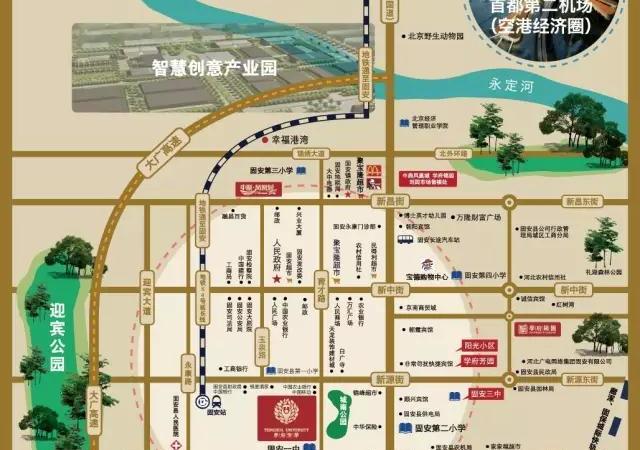 学府清华交通图