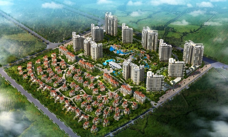乐东美好龙沐湾效果图
