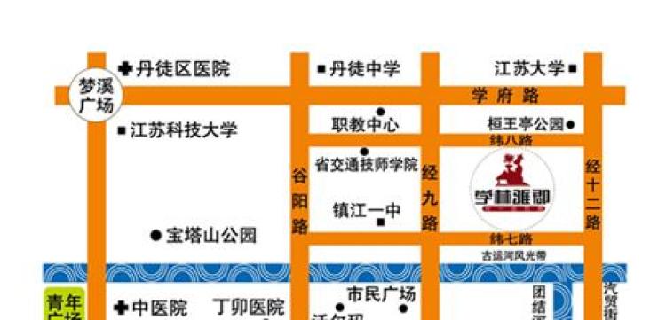 学林雅郡交通图