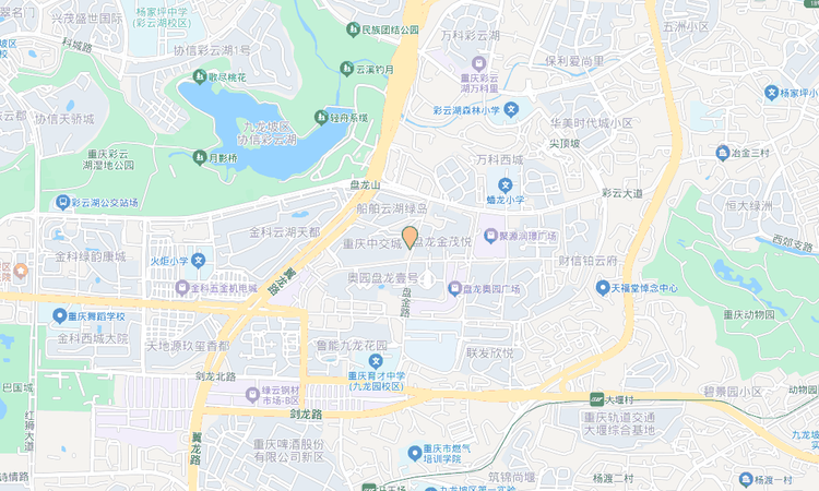 重庆·中交城交通图