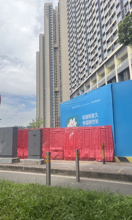 万科启城家园施工进度图