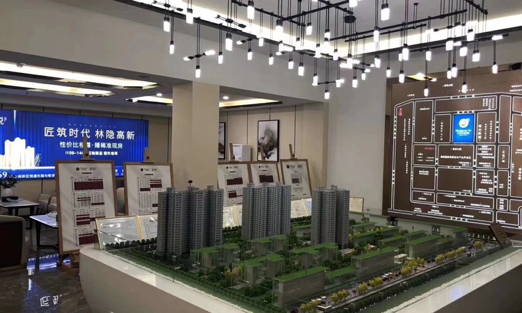 高新时代新城实景图