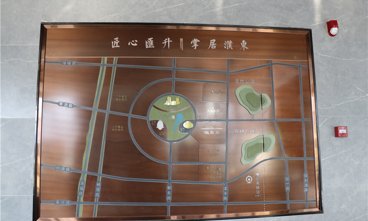 汇升珑玺台交通图