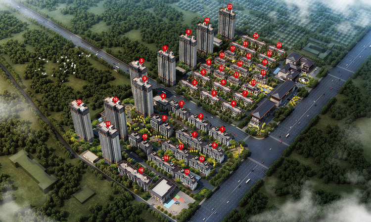 永康瑞府效果图