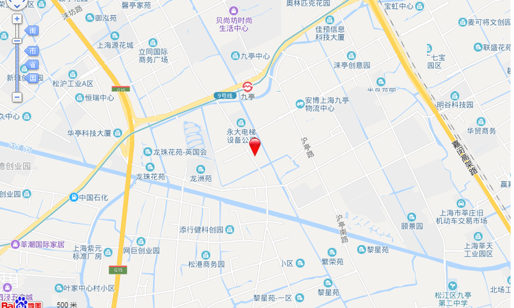 洋江唐顿公馆交通图