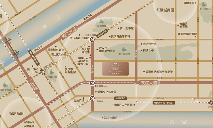 中交澄园交通图