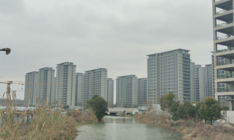  国贸虹桥璟上施工进度图