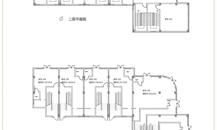 首开·国风悦府楼层平面图