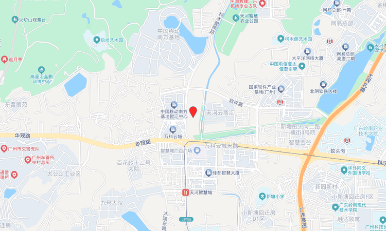 珠江·天河都荟交通图