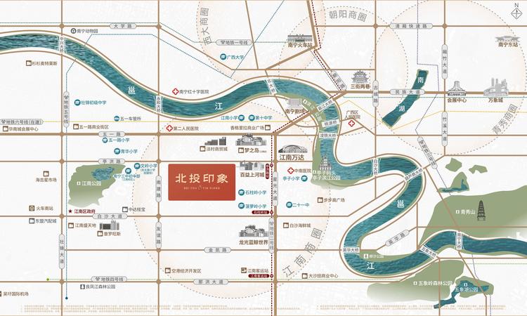 北投印象交通图