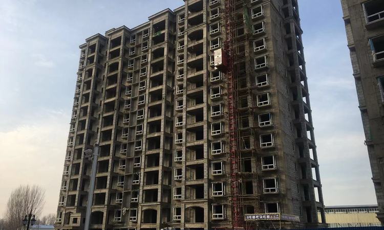 河畔豪庭施工进度图